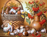 Без бренда «Корзина с грибами и рябиной» в Новороссийске