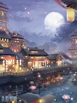 Без бренда «Ночной город на фоне луны» в Новороссийске