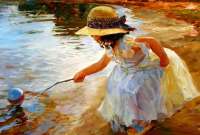 Без бренда «Девочка пытается спасти мяч» в Новороссийске в интернет-магазине  Без бренда «Девочка пытается спасти мяч» в Новороссийске