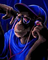 Мартышка-меломан