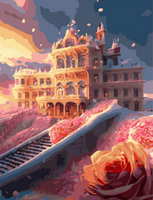 Без бренда «Сказочный дворец в окружении роз» в Новороссийске в интернет-магазине Без бренда «Сказочный дворец в окружении роз» в Новороссийске