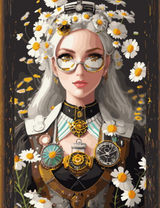 Леди - покровительница ромашек