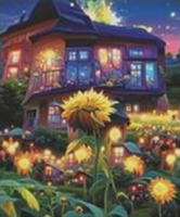 Без бренда «Сказочный домик и поле подсолнухов» в Новороссийске в интернет-магазине Без бренда «Сказочный домик и поле подсолнухов» в Новороссийске