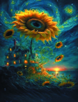 Без бренда «Фэнтези сюжет с подсолнухом» в Новороссийске в интернет-магазине  Без бренда «Фэнтези сюжет с подсолнухом» в Новороссийске